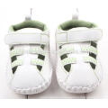 Atacado Rubber Sole White PU Breathable Sandals